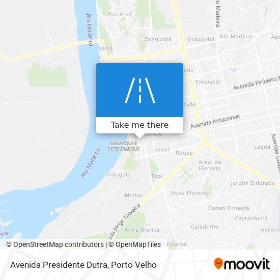 Avenida Presidente Dutra map