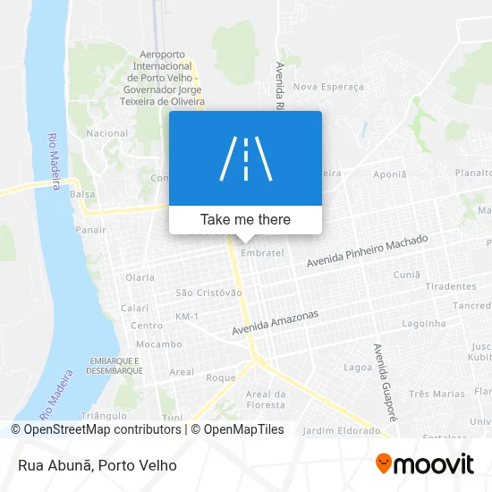 Rua Abunã map