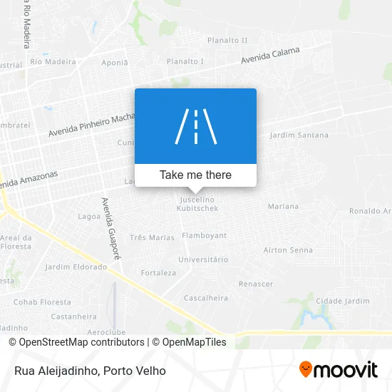 Rua Aleijadinho map