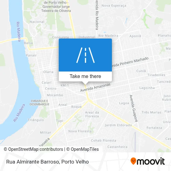Rua Almirante Barroso map