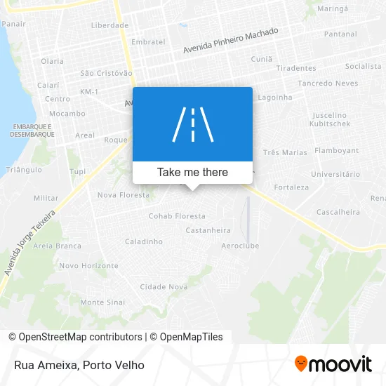 Rua Ameixa map
