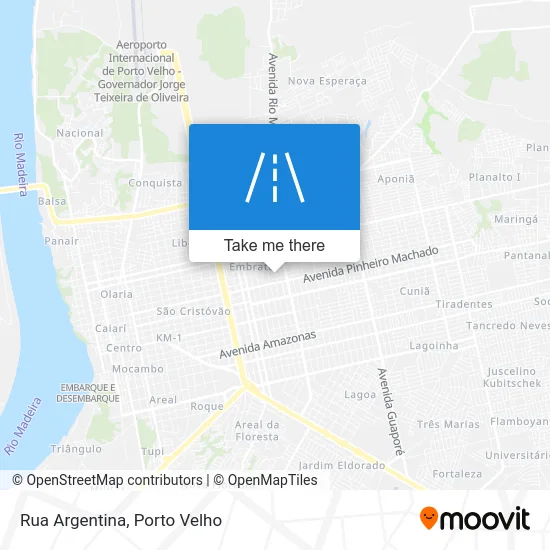 Rua Argentina map