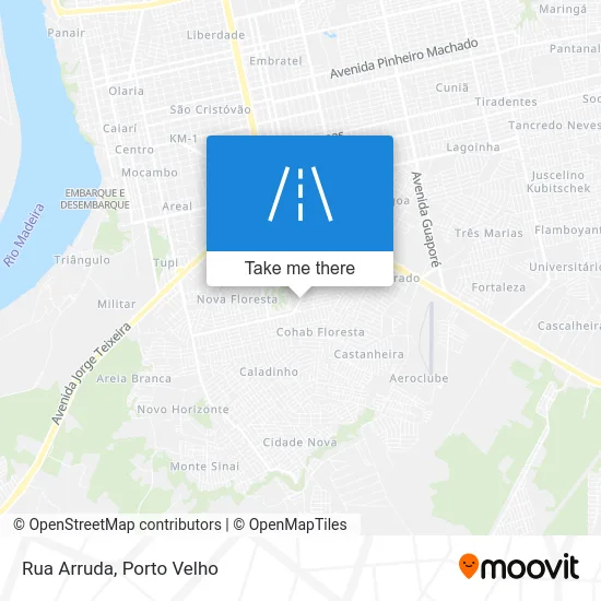 Rua Arruda map