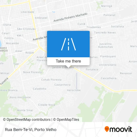 Rua Bem-Te-Vi map