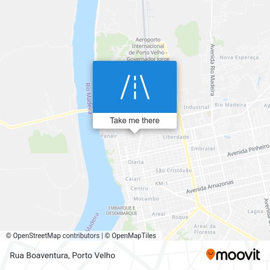 Rua Boaventura map