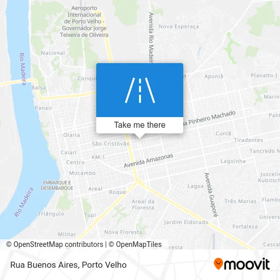 Rua Buenos Aires map