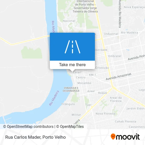 Rua Carlos Mader map