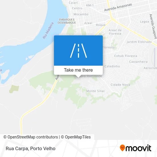 Rua Carpa map
