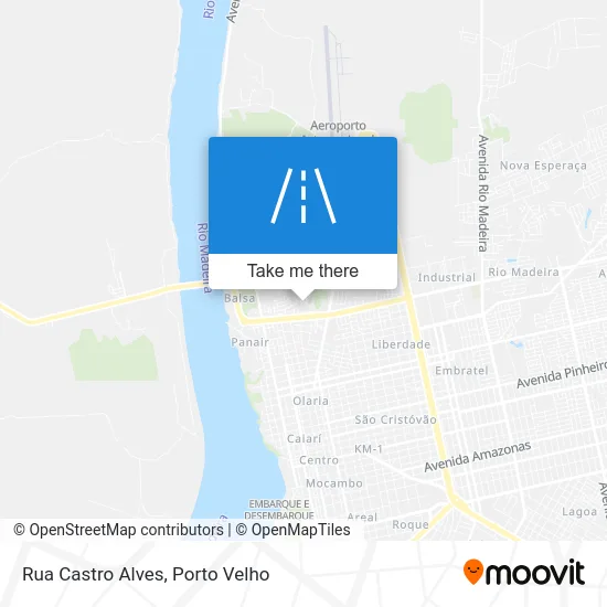 Rua Castro Alves map