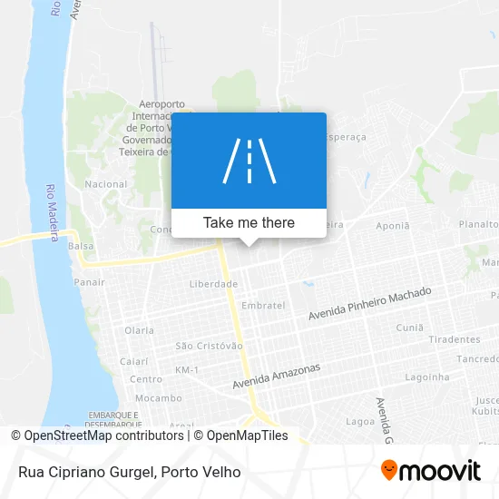 Rua Cipriano Gurgel map
