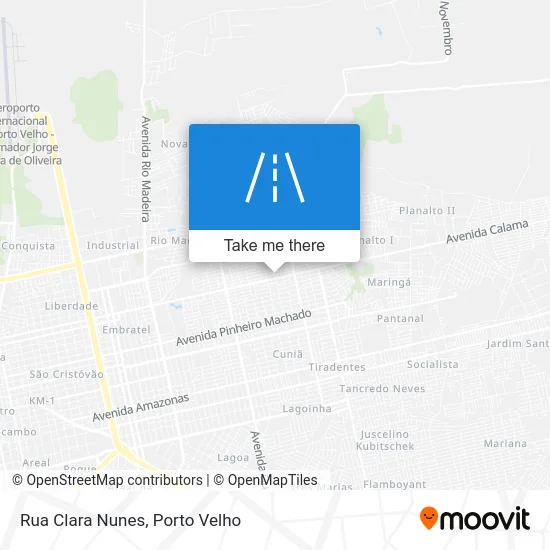 Rua Clara Nunes map