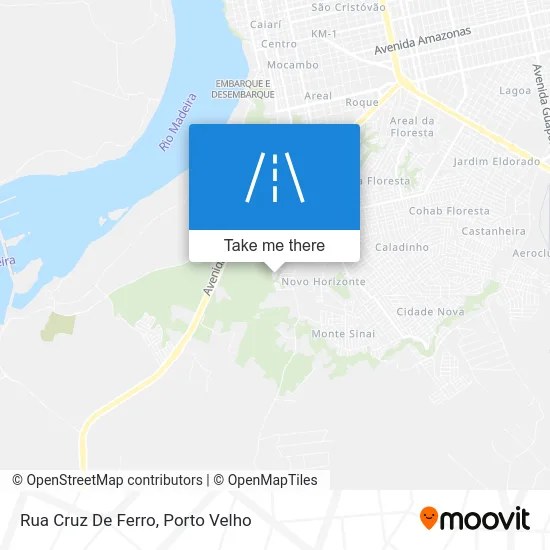 Rua Cruz De Ferro map