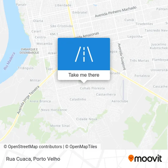 Rua Cuaca map