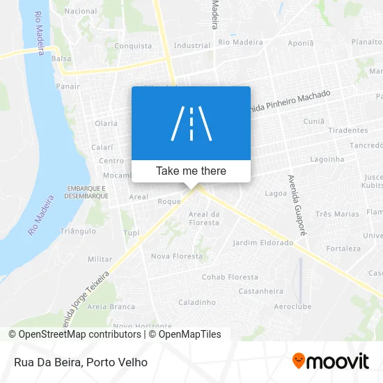 Rua Da Beira map
