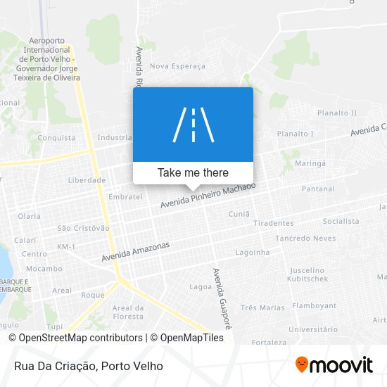 Rua Da Criação map