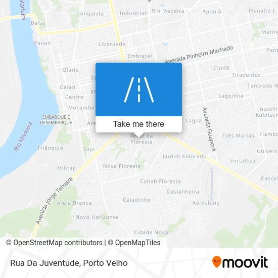 Rua Da Juventude map