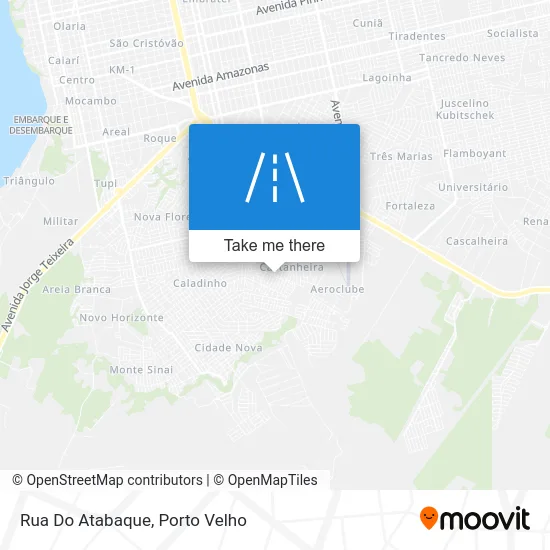 Rua Do Atabaque map