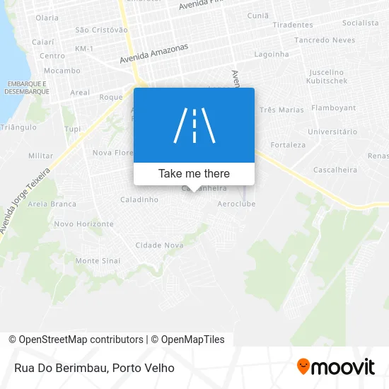 Rua Do Berimbau map