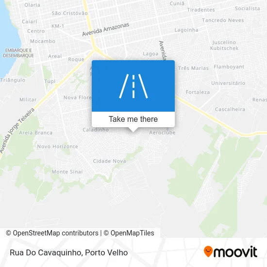 Rua Do Cavaquinho map
