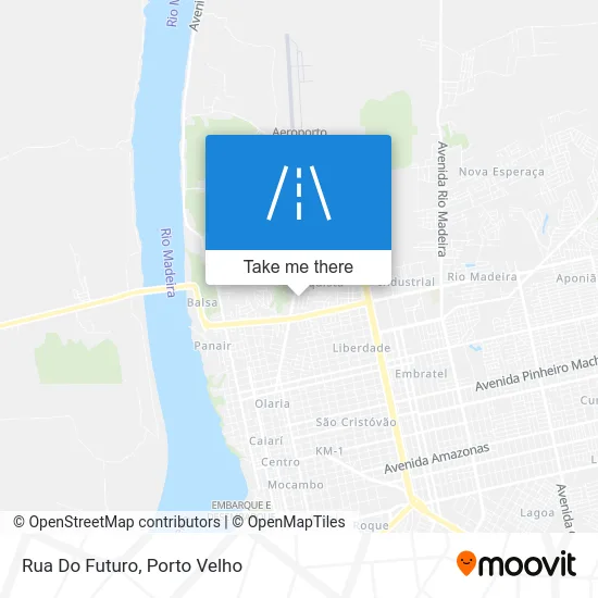 Rua Do Futuro map