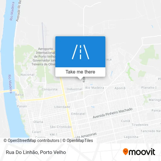 Rua Do Linhão map