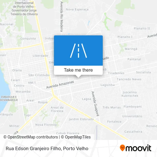 Rua Edson Granjeiro Filho map