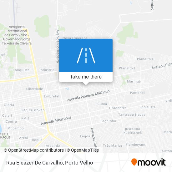 Rua Eleazer De Carvalho map