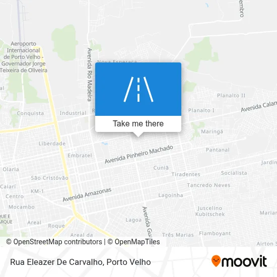 Rua Eleazer De Carvalho map