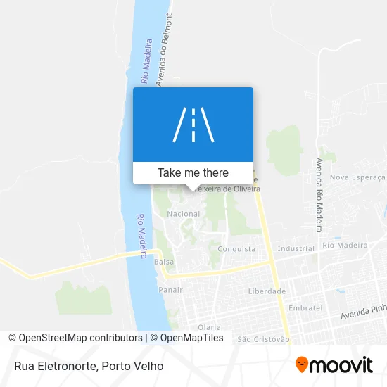 Rua Eletronorte map