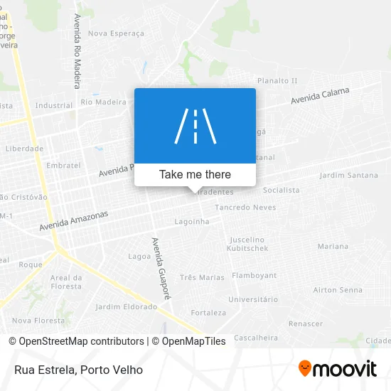 Rua Estrela map