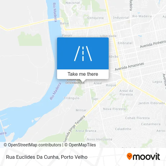 Rua Euclides Da Cunha map