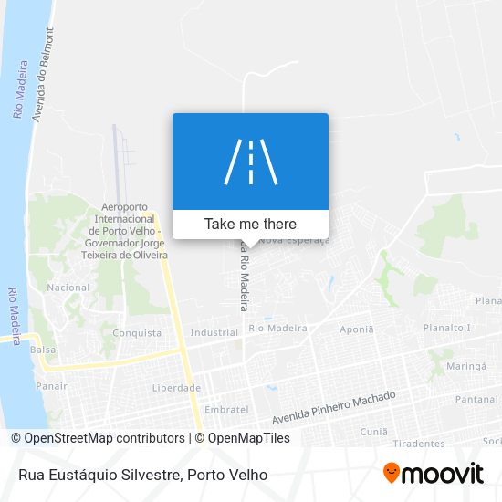 Rua Eustáquio Silvestre map