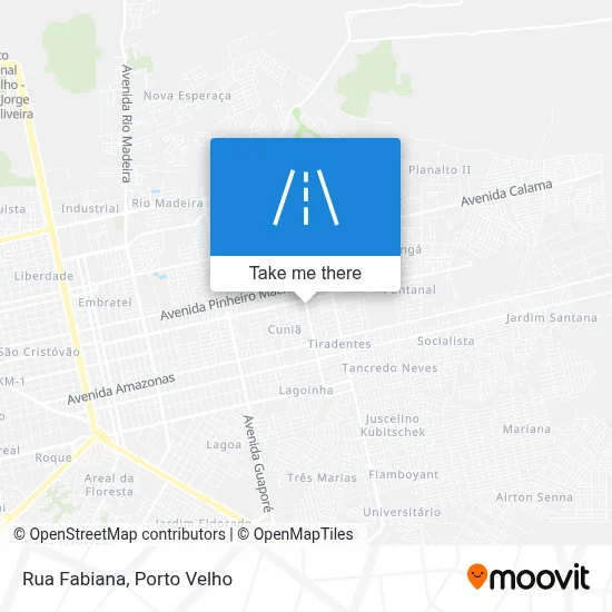 Rua Fabiana map