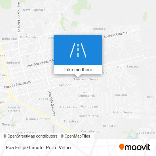 Rua Felipe Lacute map