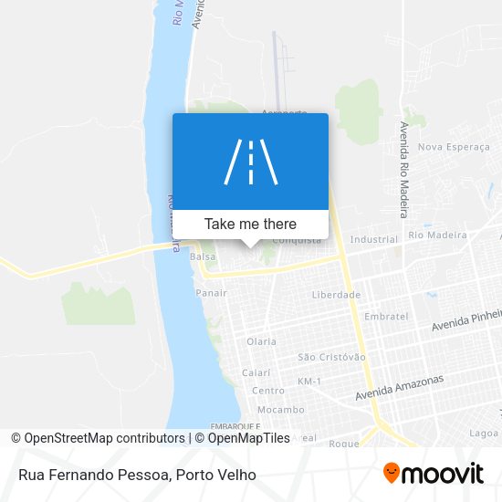 Rua Fernando Pessoa map