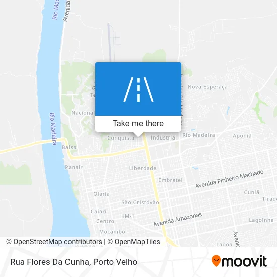 Rua Flores Da Cunha map