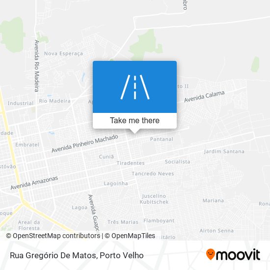Rua Gregório De Matos map