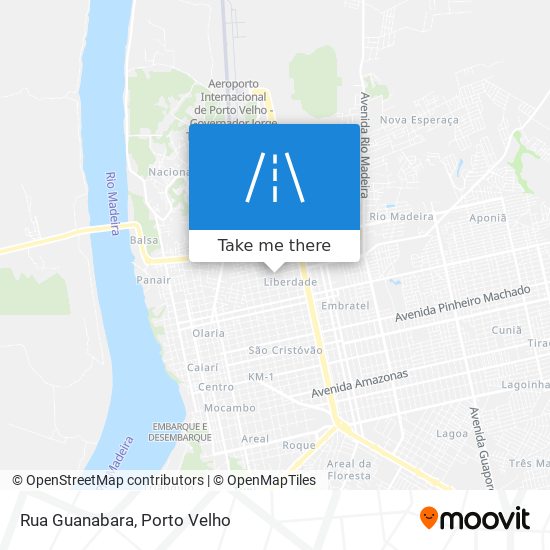 Rua Guanabara map