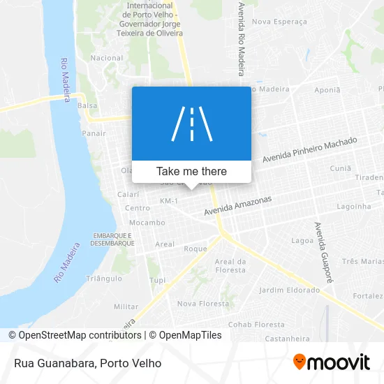 Rua Guanabara map