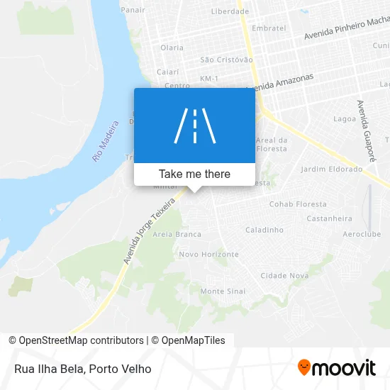 Rua Ilha Bela map