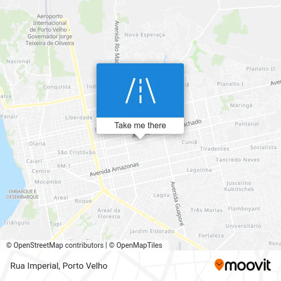 Rua Imperial map