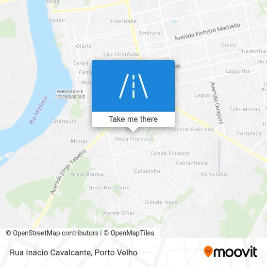Rua Inácio Cavalcante map
