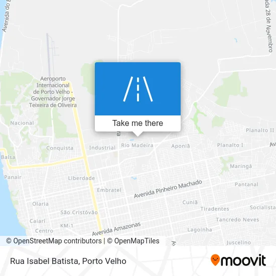 Rua Isabel Batista map