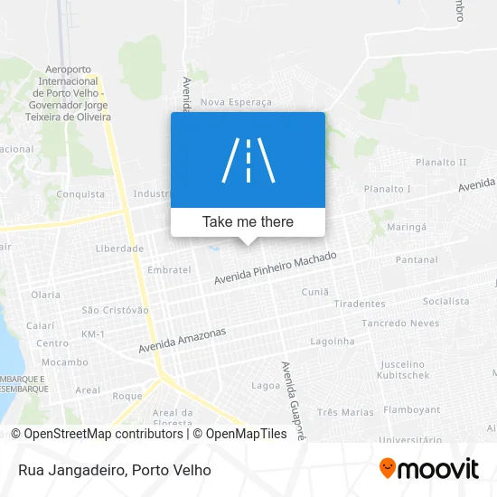 Rua Jangadeiro map