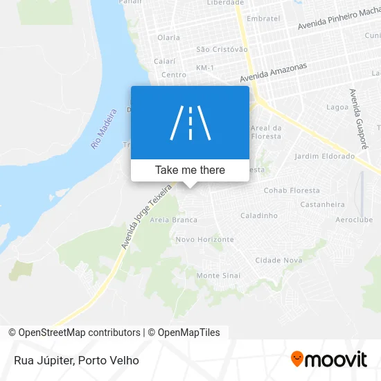 Rua Júpiter map