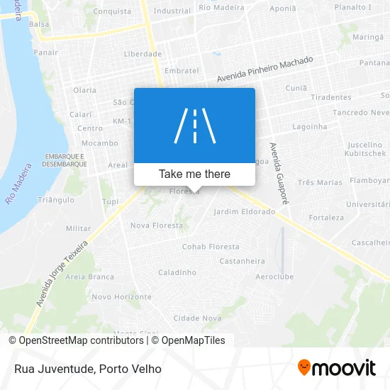 Rua Juventude map