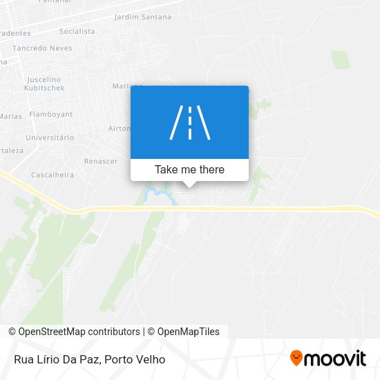 Rua Lírio Da Paz map