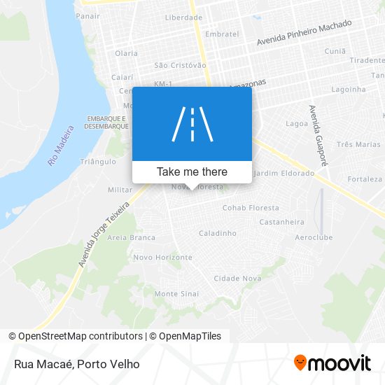 Mapa Rua Macaé