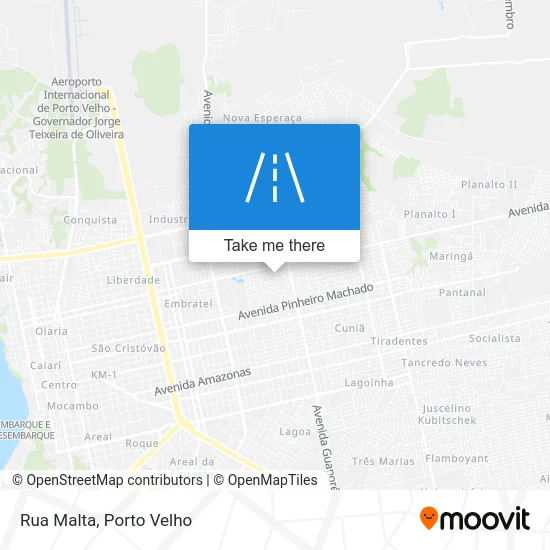 Rua Malta map