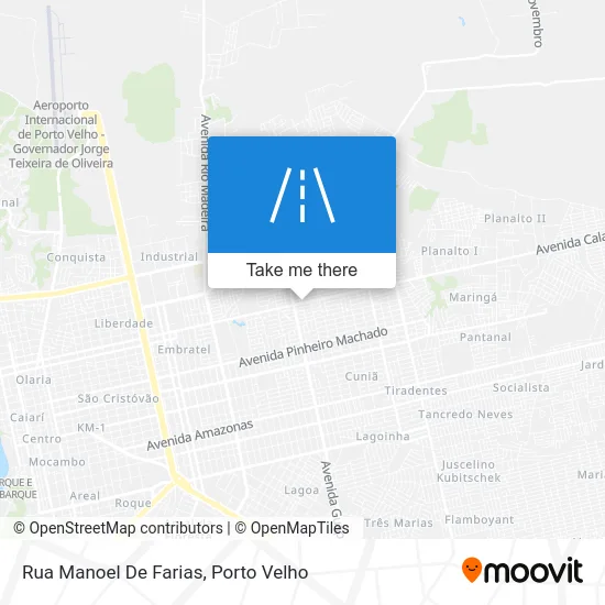 Rua Manoel De Farias map